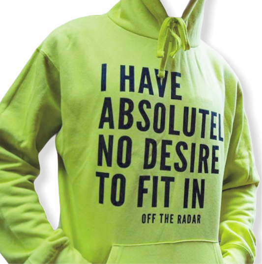 NO DESIRE TO FIT IN HOODIE